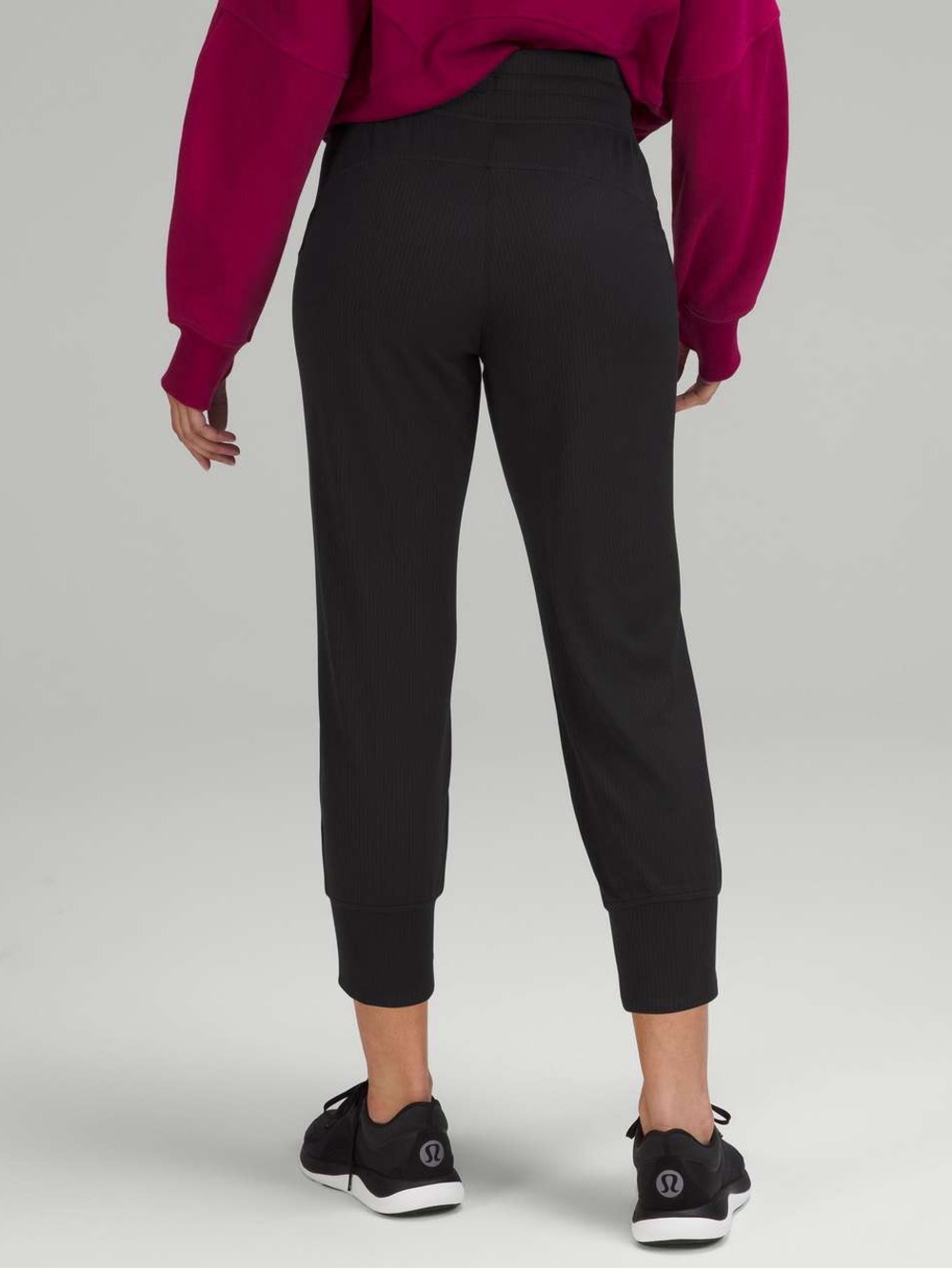 Lululemon Ready to Rulu High-Rise Cropped Jogger in Black Size 4 - Picture 3 of 12